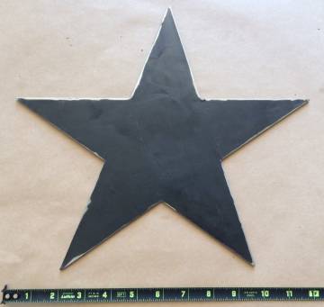 Image of item: 12" FLAT STAR CUTOUT