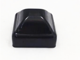 Image of item: 2" SQUARE CAP BLACK  (AMERISTAR)