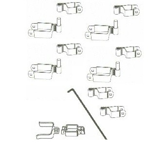 Image of item: DOUBLE GATE KIT     2"POST 1-1/4" GATE