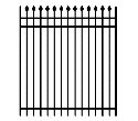 Image of item: 58" 3RL CLASSIC GATE 45" WIDE